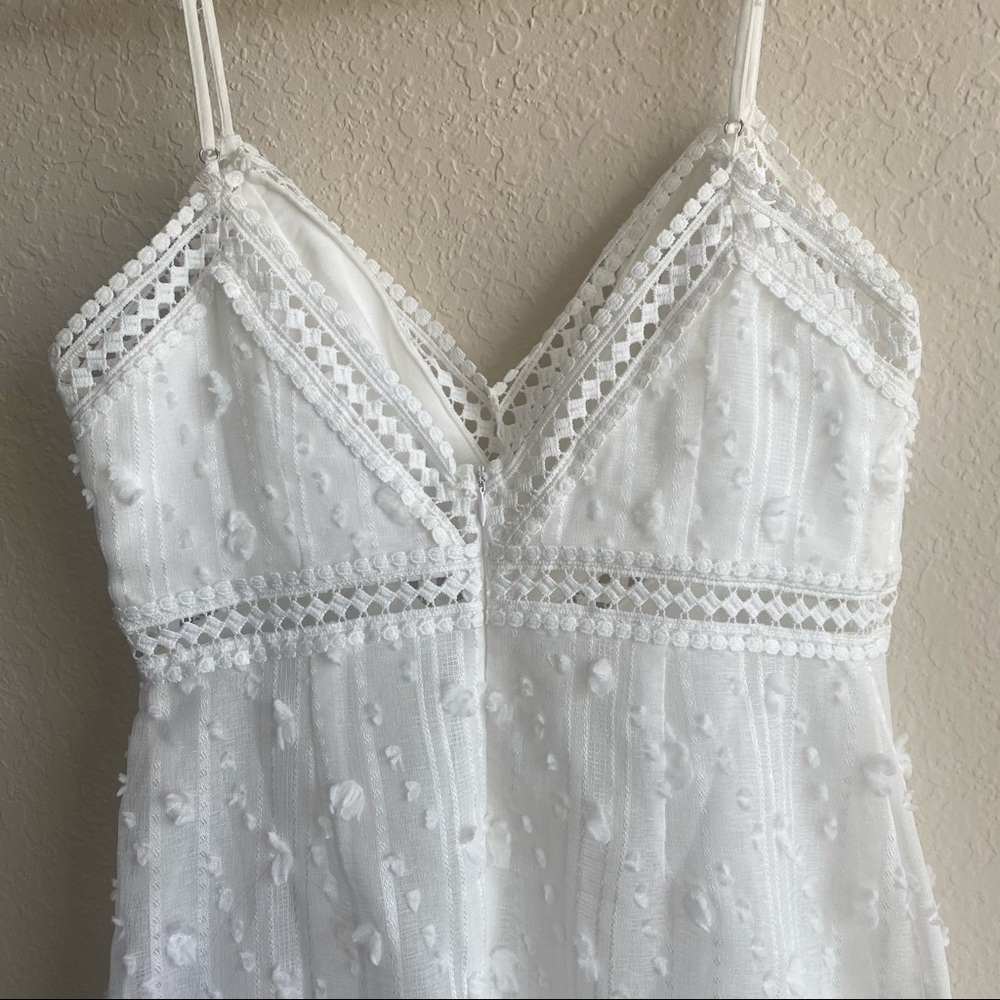 White Graduation Dress - Picture 6 of 8
